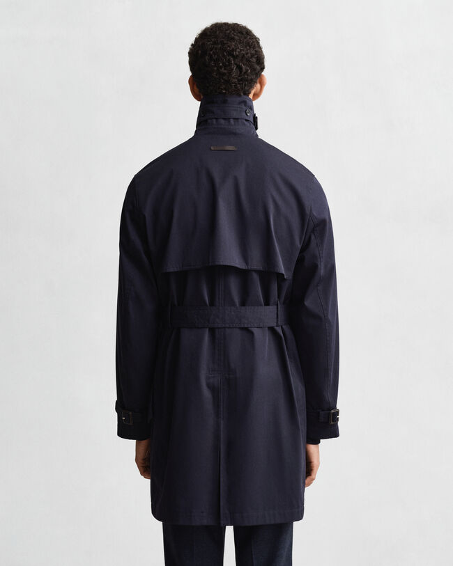 Trenchcoat aus Baumwollgemisch