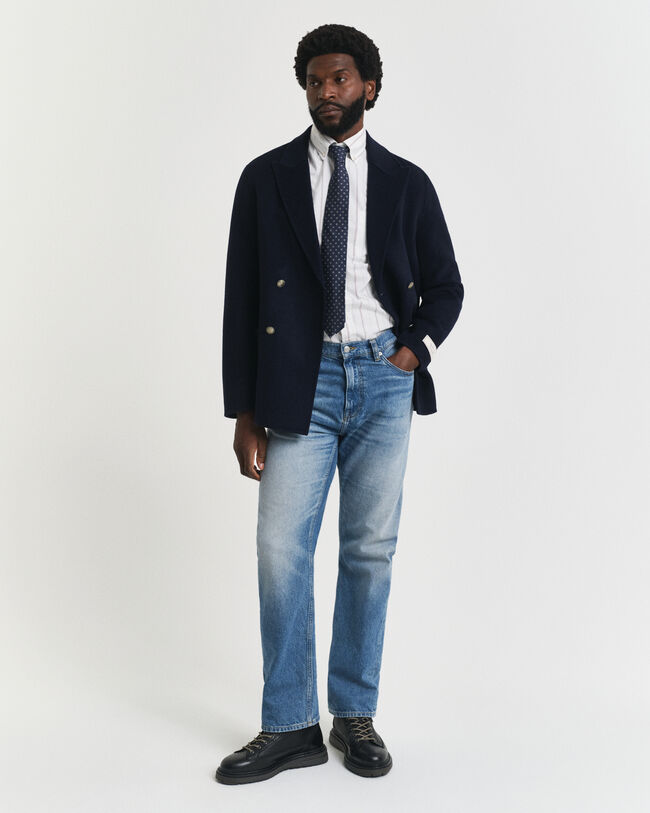 Regular Fit Classic Oxford-Hemd mit Streifen