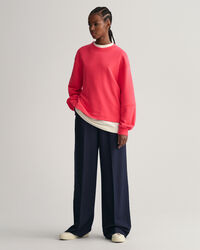 Logo Volume Langarm-Sweatshirt