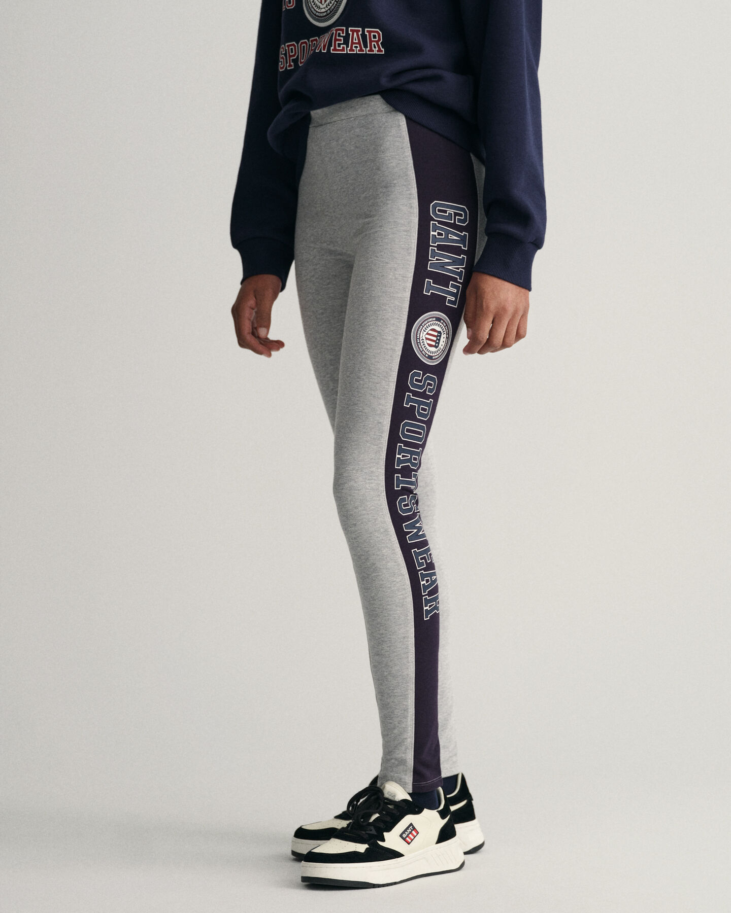 Teen Girls Crest Shield Leggings