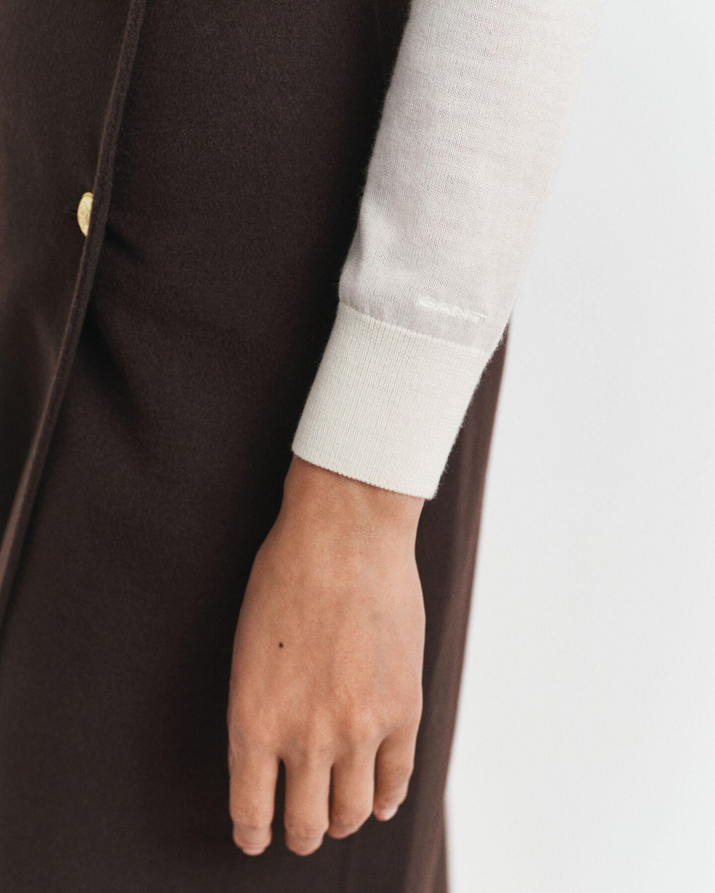 Rollkragenpullover aus extrafeiner Merinowolle