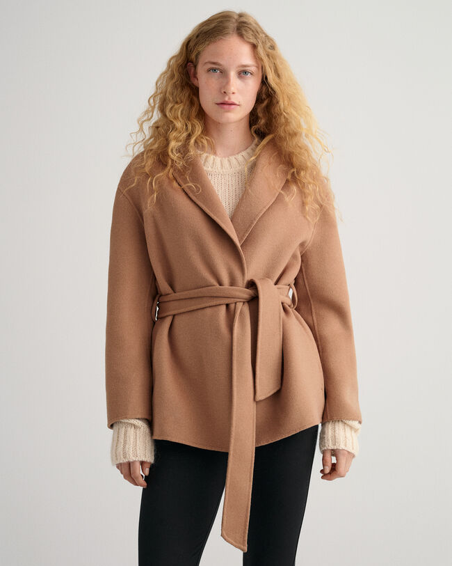 Handgenähter Blazer mit Gürtel