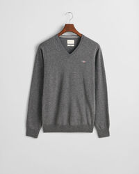 Superfine Lambswool V-Neck Pullover