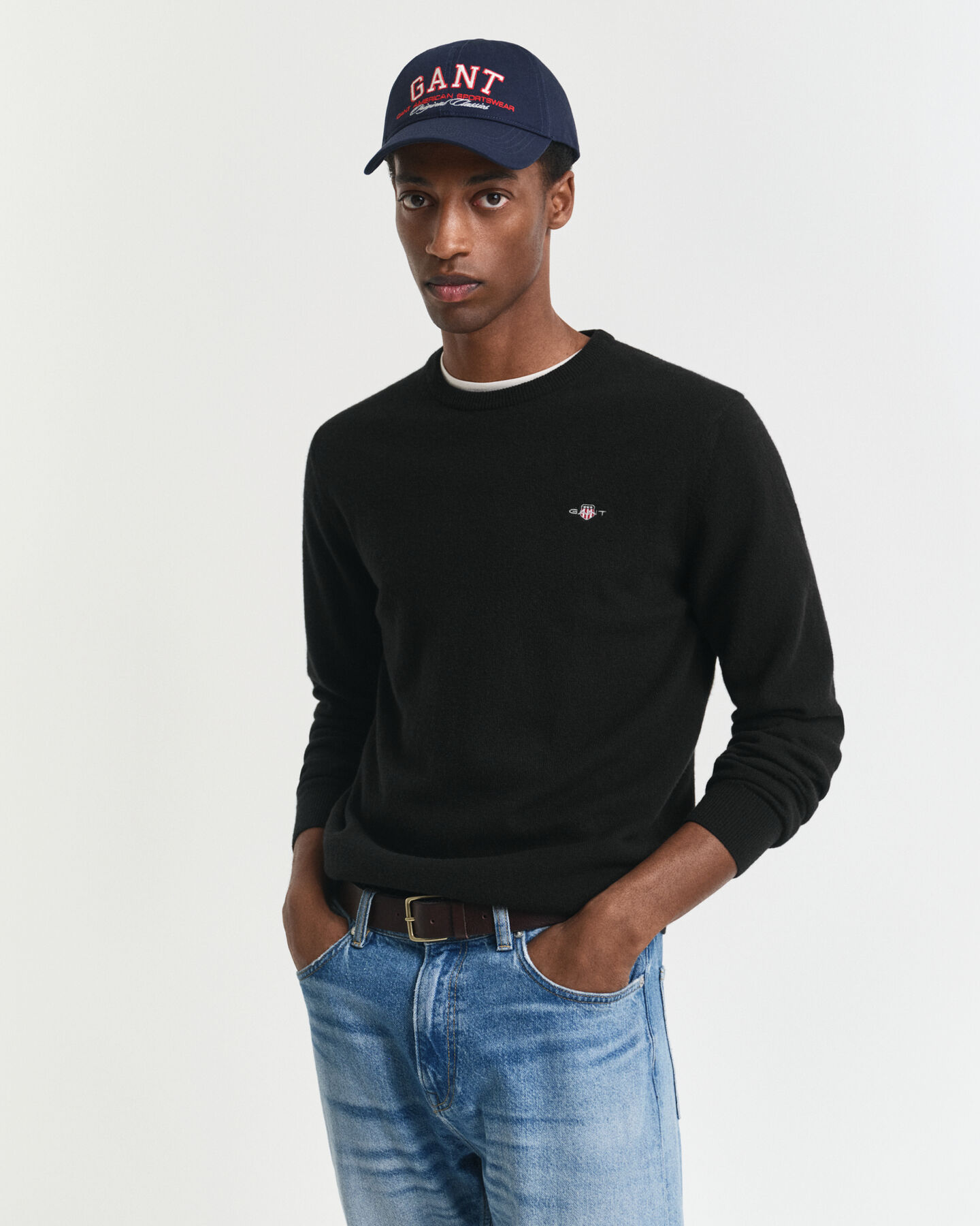 Superfine Lambswool Rundhalspullover