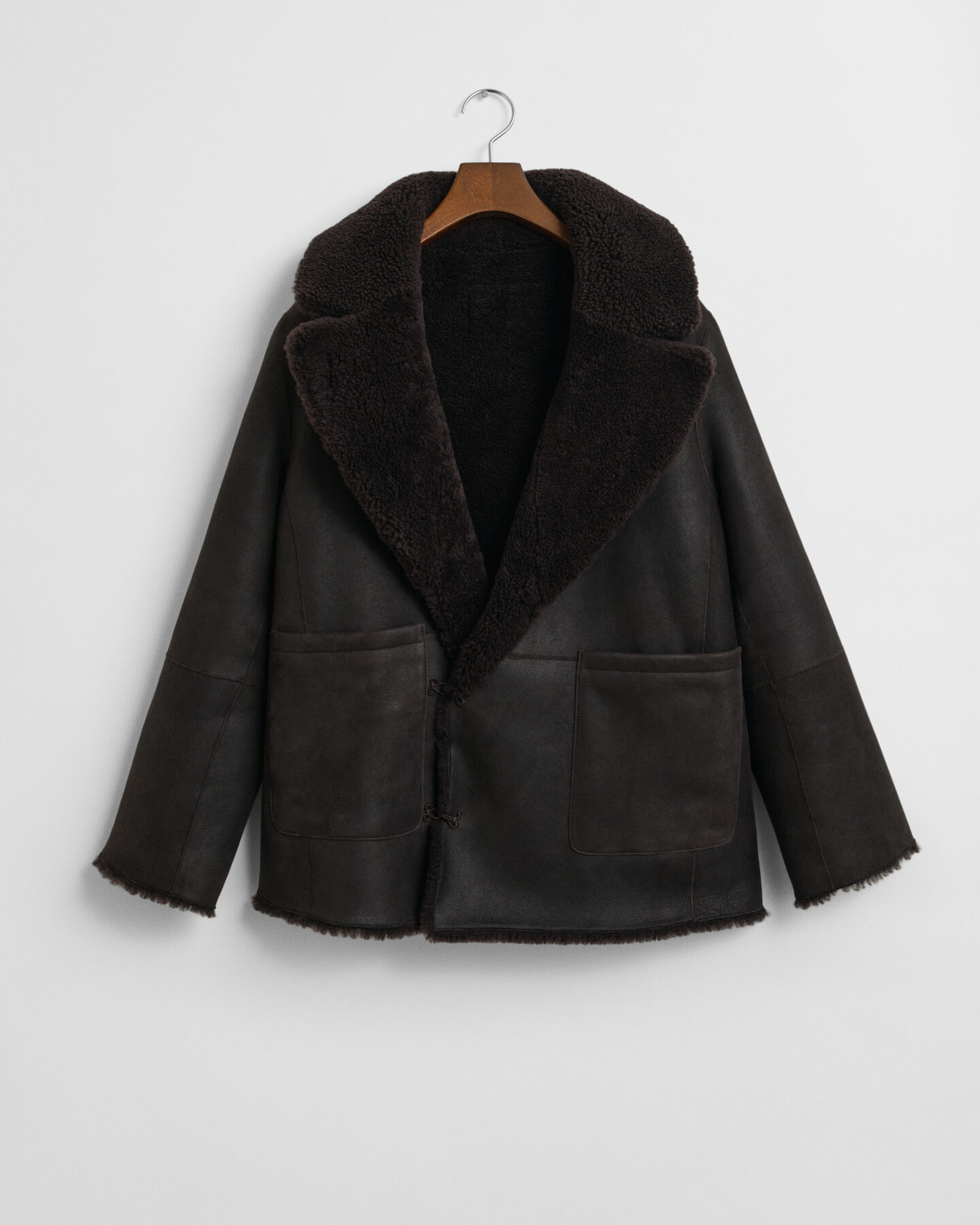 Wende-Caban aus Shearling