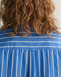 Oversized Hemdblusenkleid mit Streifen