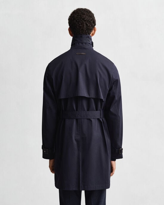 Trenchcoat aus Baumwollgemisch