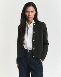 Kontrast Strickjacke