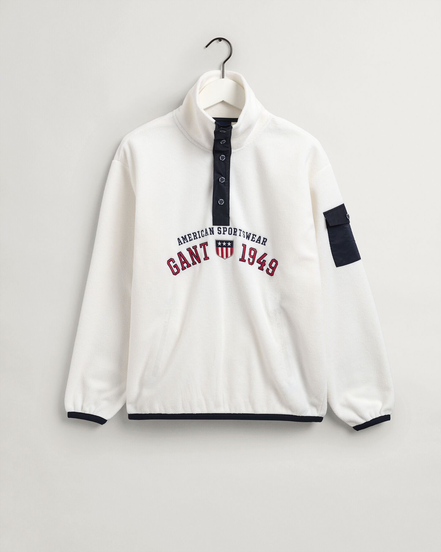 Retro Shield Polarfleece-Shirt