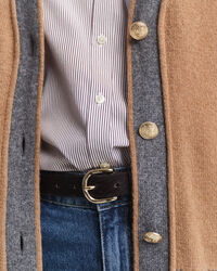 GANT Varsity V-Neck Strickjacke