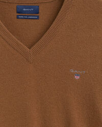 V-Neck Pullover aus Super Fine Lambswool