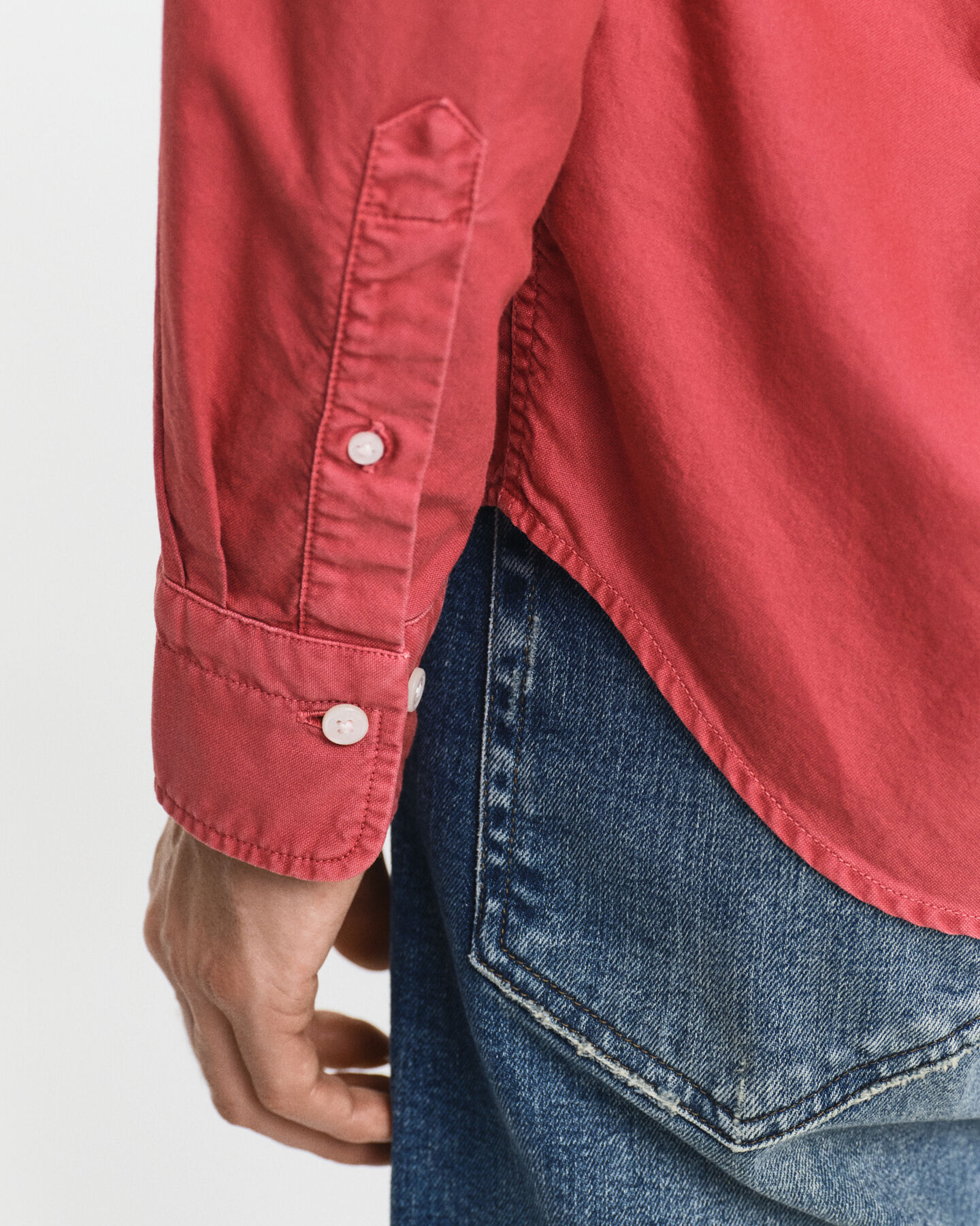 Regular Fit Garment-Dyed Archive Oxford Hemd