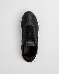 Bevinda Sneaker aus Leder und Satin