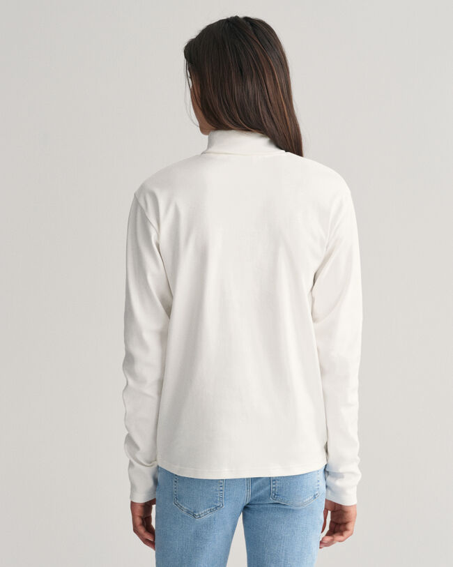 Teens Shield Stehkragen-Langarmshirt