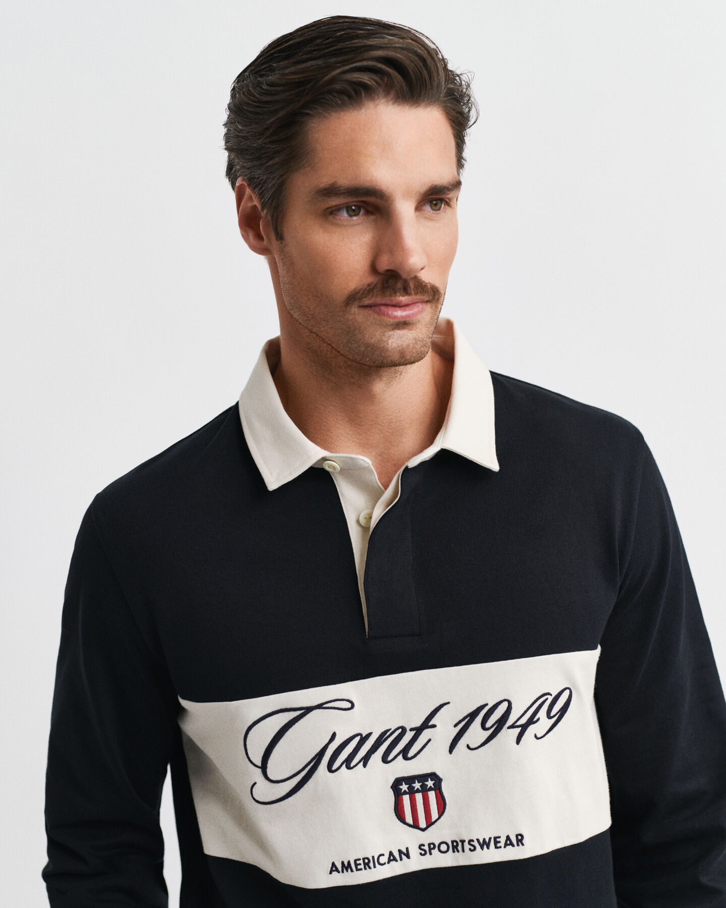 Heavy Rugger mit Blockstreifen