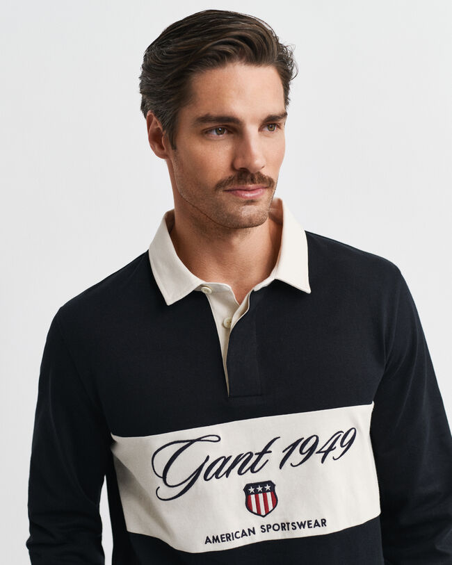 Heavy Rugger mit Blockstreifen