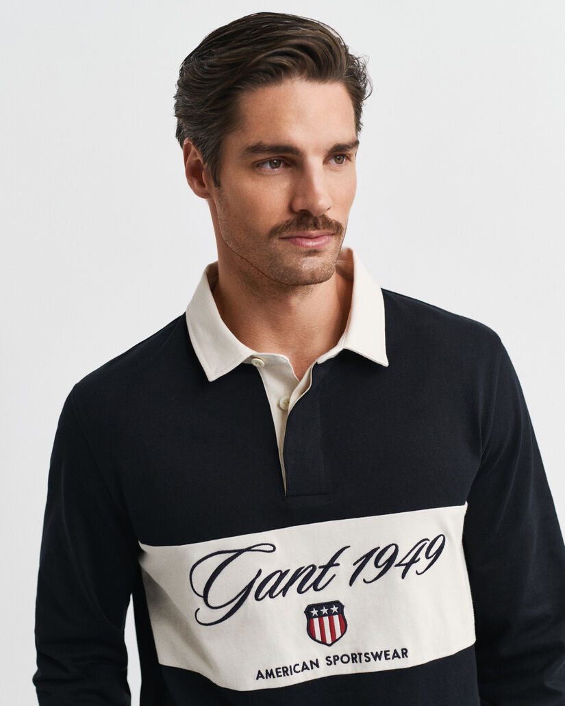 Heavy Rugger mit Blockstreifen