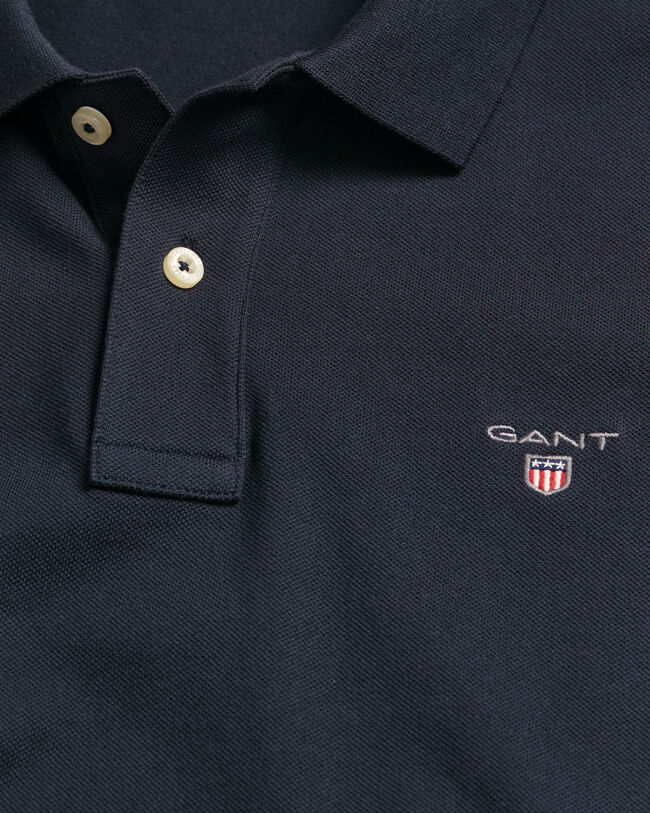 Original Piqué Langarm-Poloshirt
