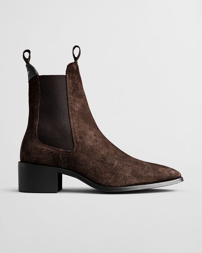St Broomly Chelsea Boot aus Veloursleder