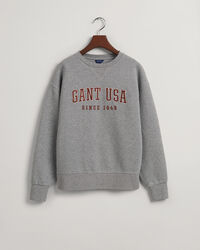 USA Graphic Rundhals-Sweatshirt