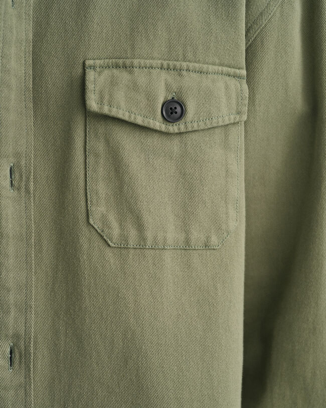Schwere Twill Hemdjacke