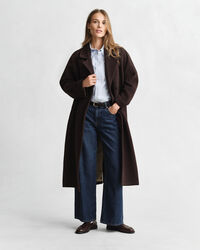 Slim Fit Oxford-Bluse mit Stretch