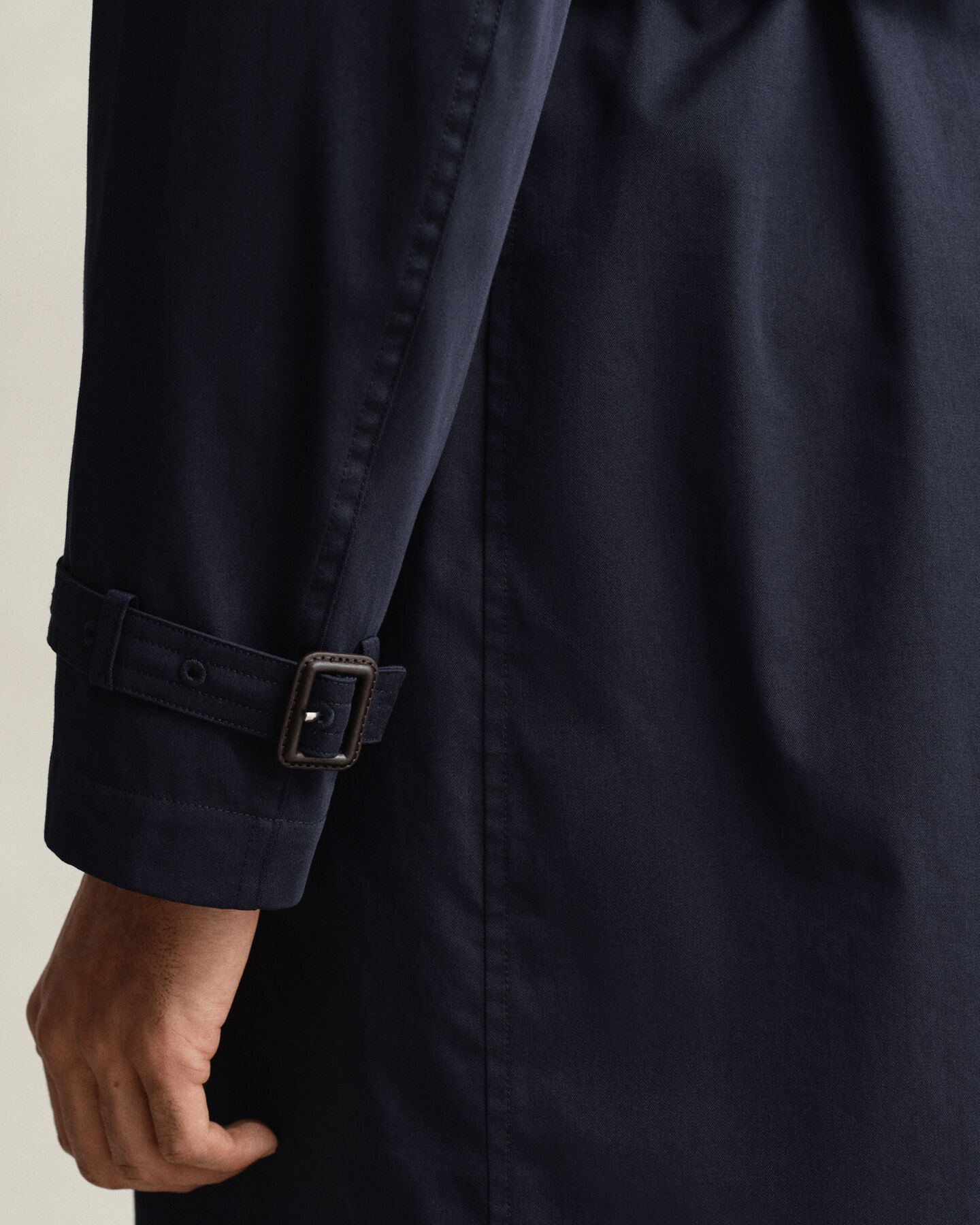 Trenchcoat aus Baumwollgemisch