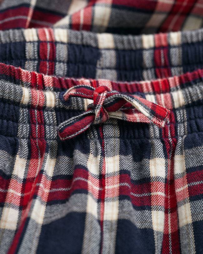 Teens Pyjamahose aus Flanell mit Karomuster