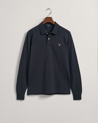 Original Piqué Langarm-Poloshirt