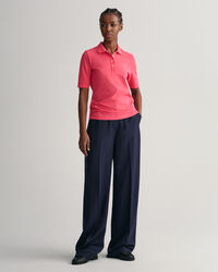 Original Piqu&eacute; Poloshirt mit l&auml;ngerem Arm