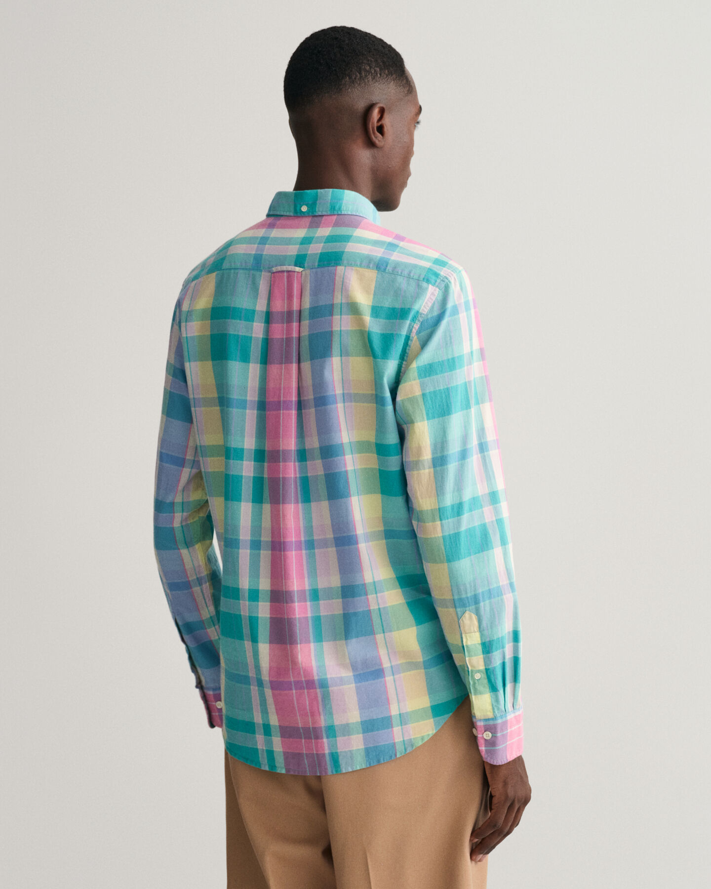 Farbenfrohes Regular Fit Madras-Hemd