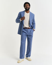 Relaxed Fit Moulin&eacute; Anzughose aus Wolle