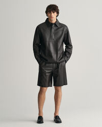 Shorts aus Leder