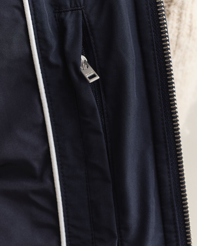 Gesteppte Windcheater Weste