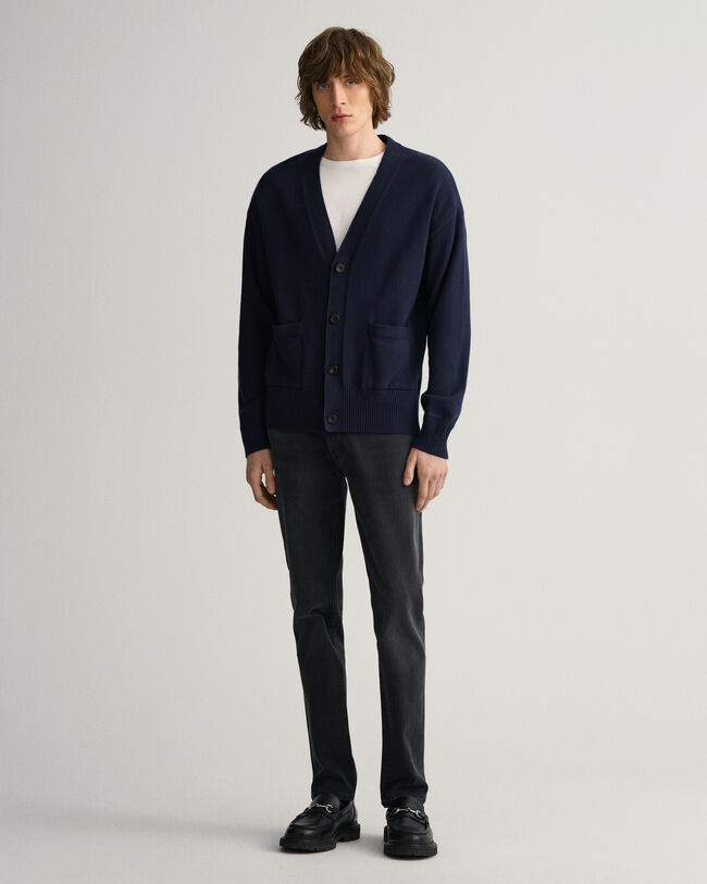 Strickjacke aus Supima-Baumwolle