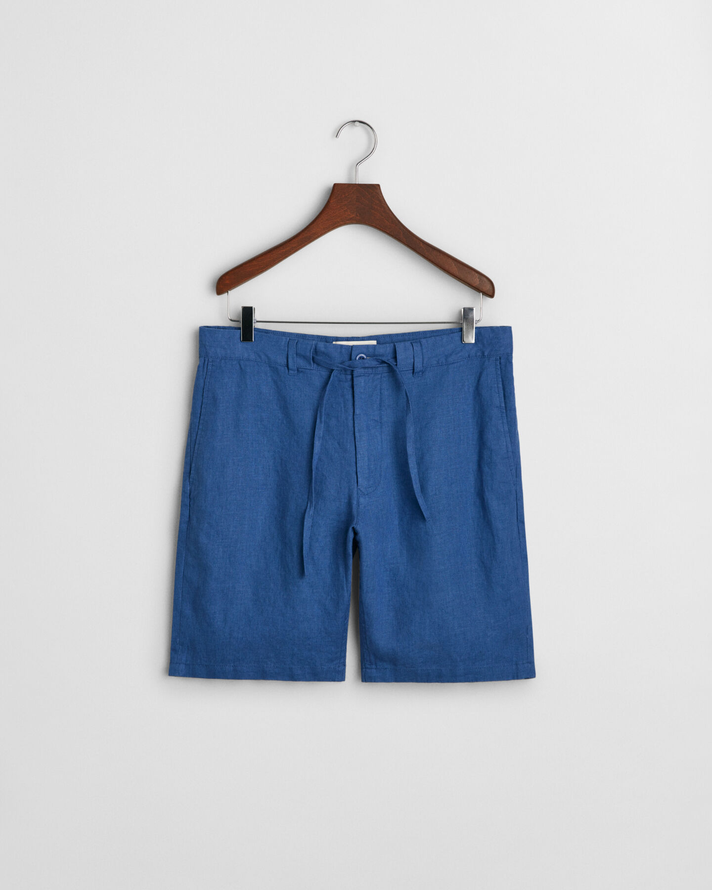 Relaxed Fit Leinen Shorts mit Kordelzug