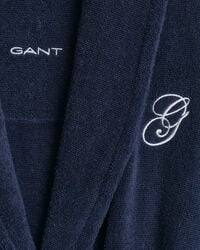 Bestickter Bademantel