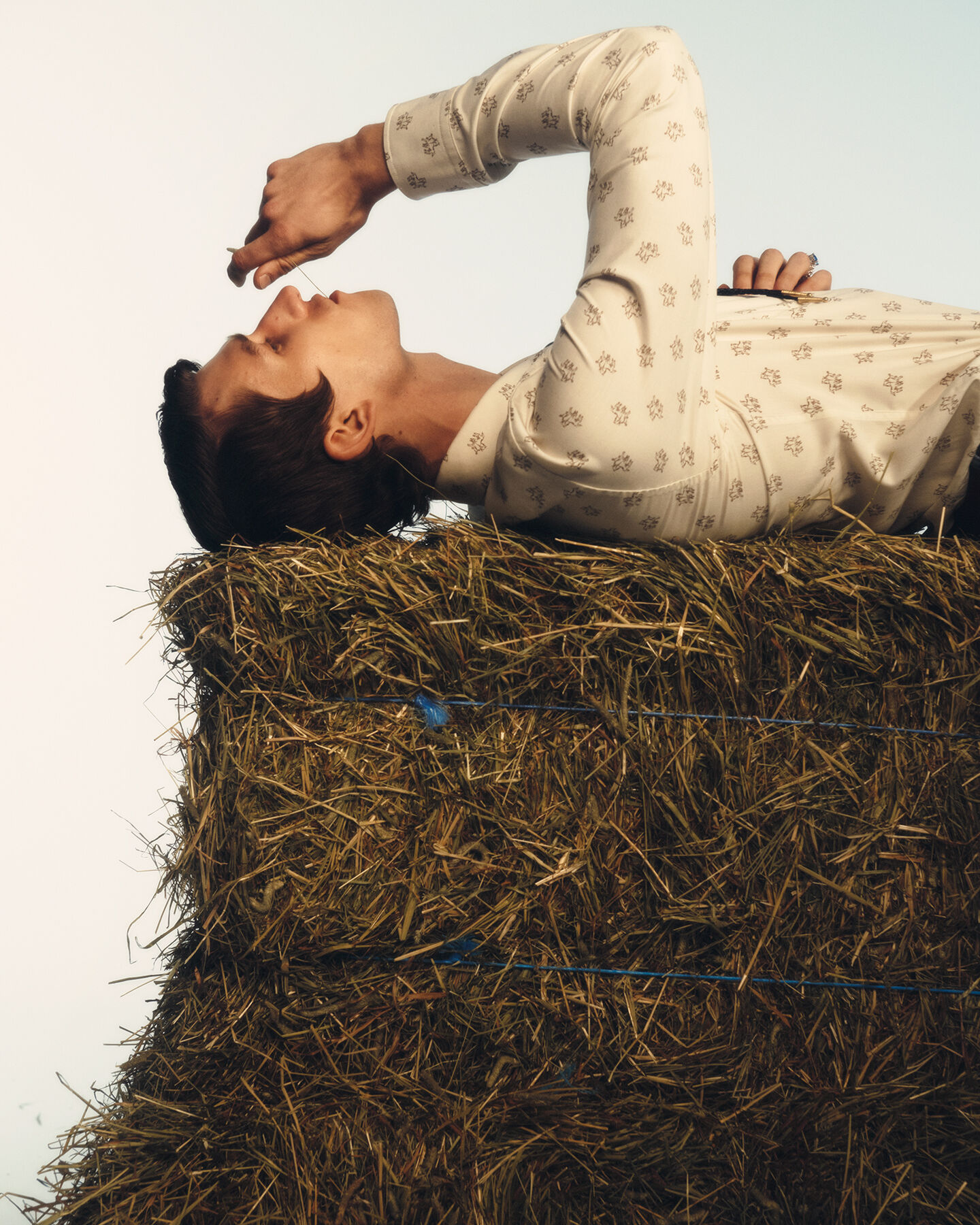 Wrangler x GANT Slim Fit Western Seidenhemd