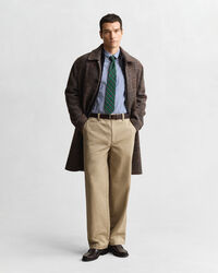 Regular Fit Classic Popeline Hemd mit Streifen