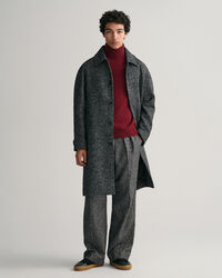 Strukturierter Rollkragenpullover