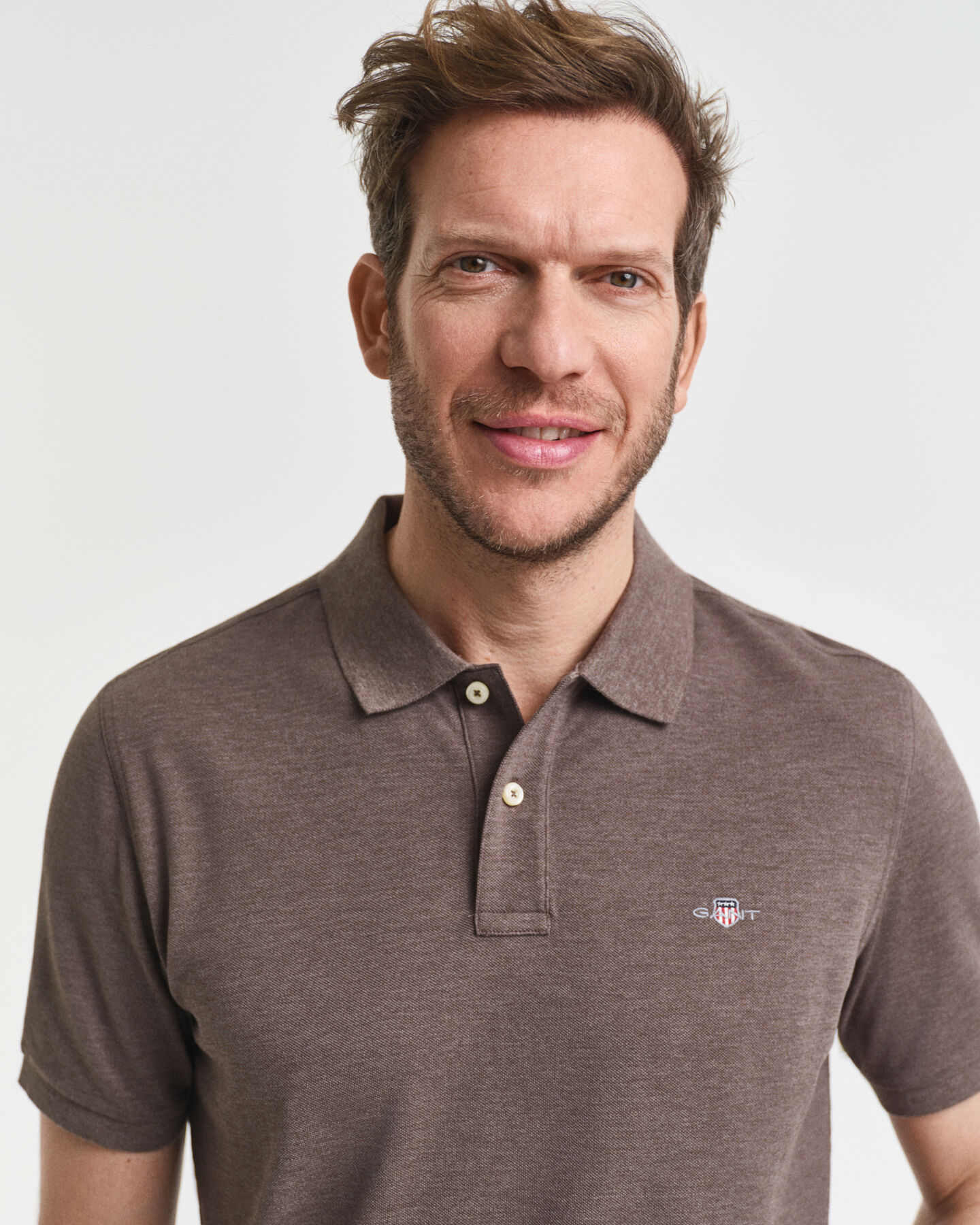 Regular Fit Shield Piqué Poloshirt