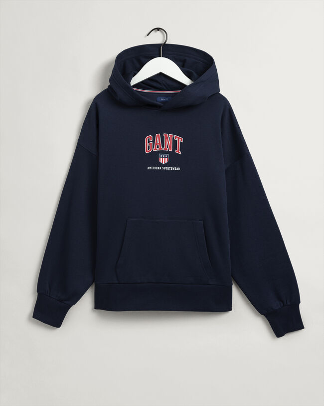 Teens Retro Shield Hoodie