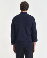 Strickjacke mit Mikrostruktur