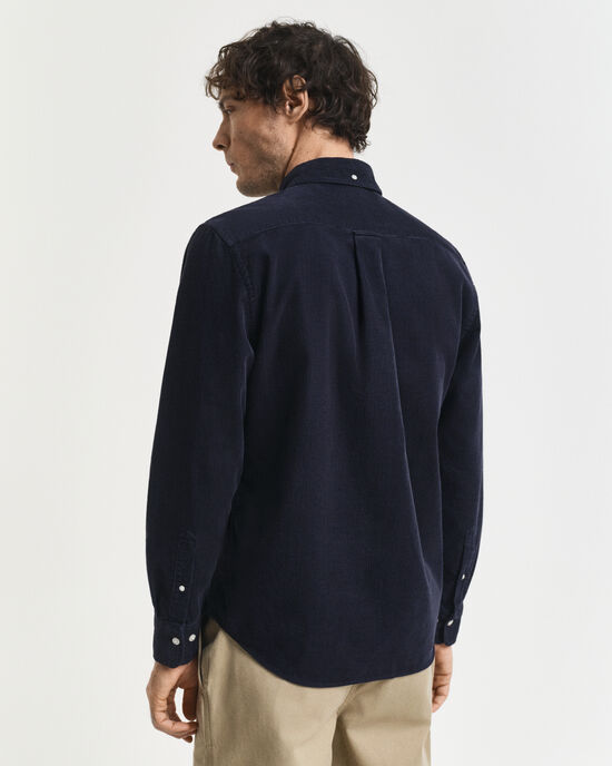 Regular Fit Cordhemd