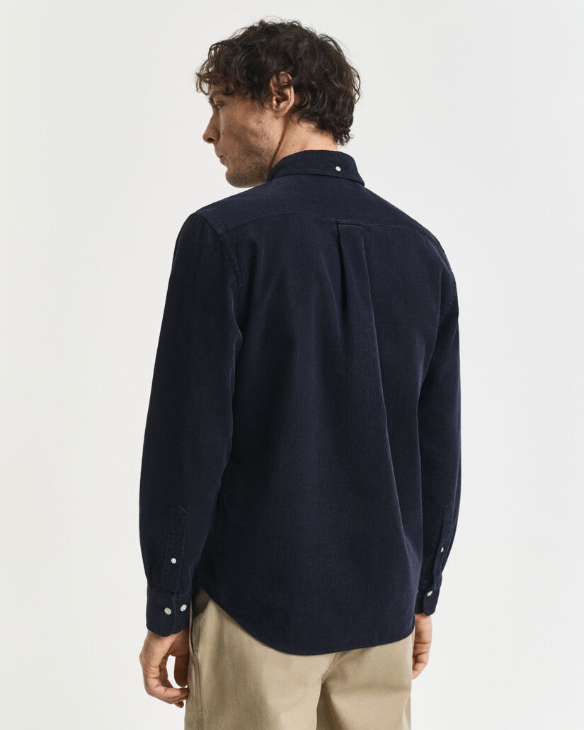 Regular Fit Cordhemd