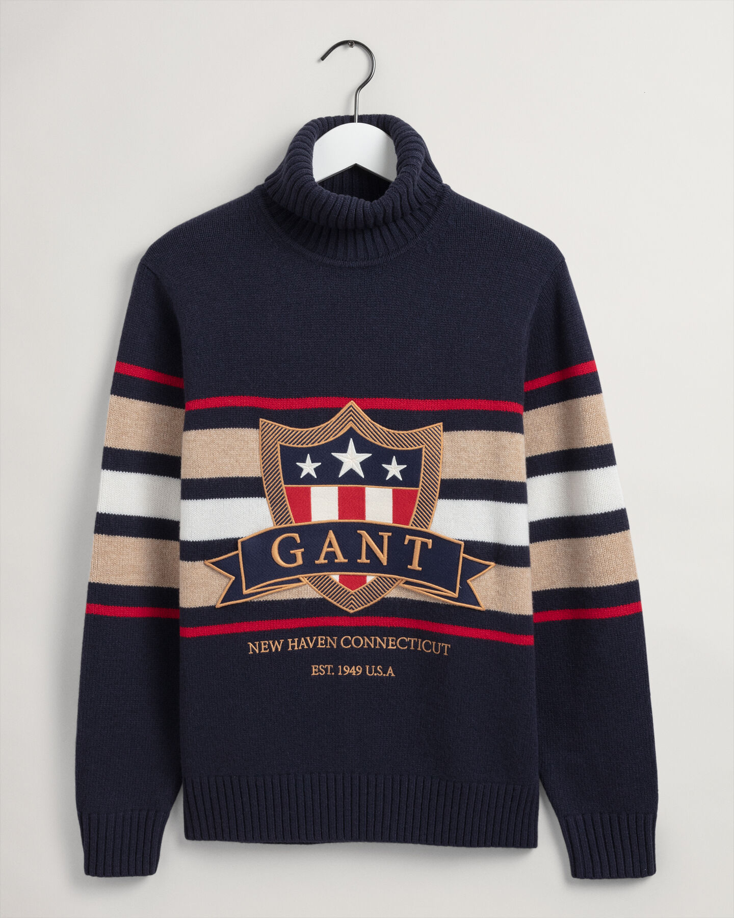 Banner Shield Rollkragenpullover