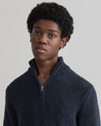 Relaxed Fit Troyer aus Flammgarn