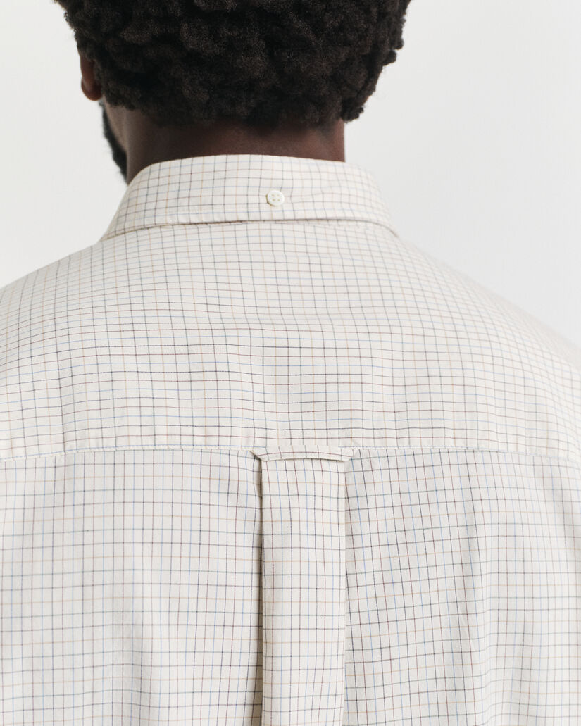 Oversized Fit Luxury Oxford Hemd mit Karomuster