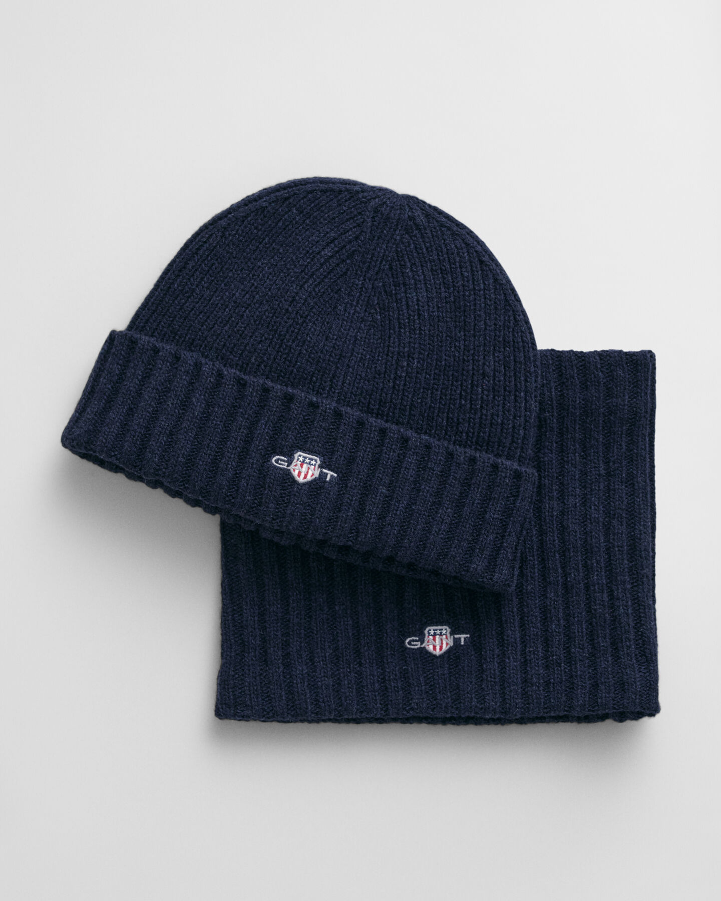 Kids Beanie und Schlauchschal aus Wolle im Geschenkset