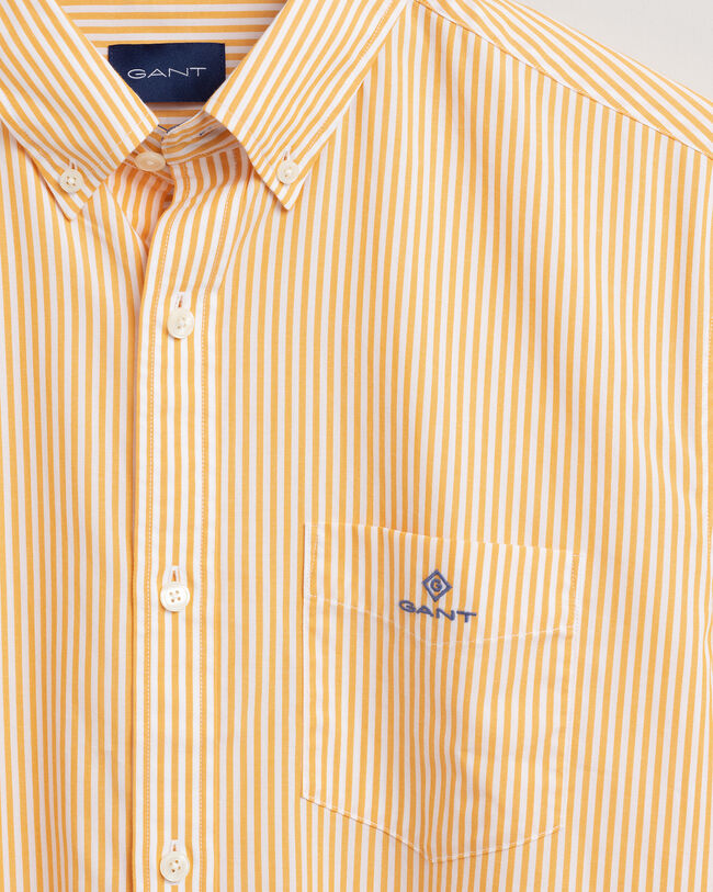 Regular Fit Broadcloth Hemd mit Streifen